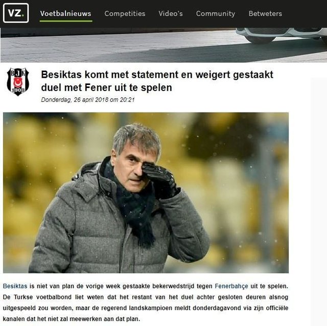Beşiktaş'ın tarihi kararı dünya basınında!