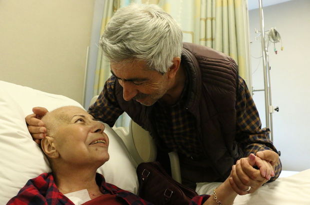 Köse çifti 15 yıl sonra hastanede yeniden evlendiler