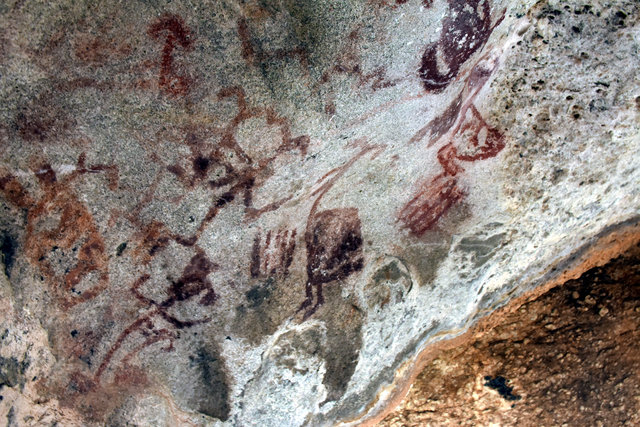 8 bin yıllık kaya resimleri ziyaretçileri büyülüyor