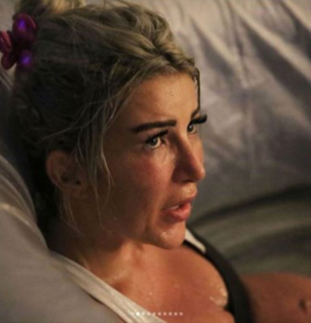 Nazlı Hamarat doğum sırasındaki fotoğraflarını paylaştı - Magazin haberleri