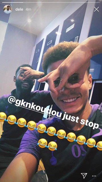 Dele Alli'den yeni 'challenge'! Dele Alli gol sevinci