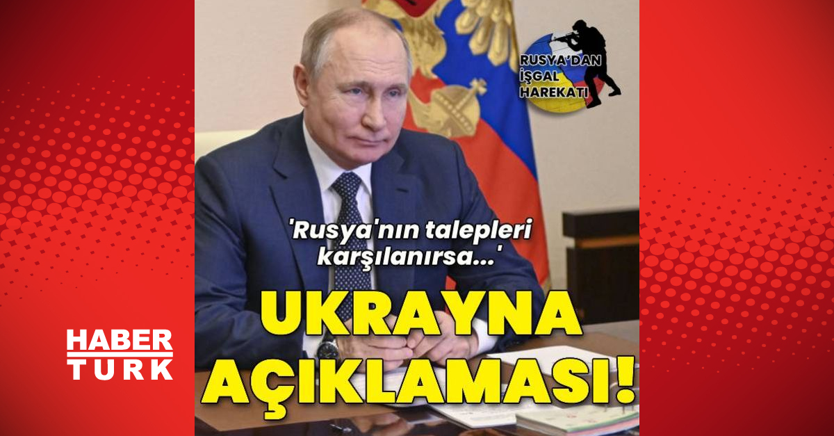 Son dakika haberi Kremlin den Ukrayna açıklaması Rusya Ukrayna