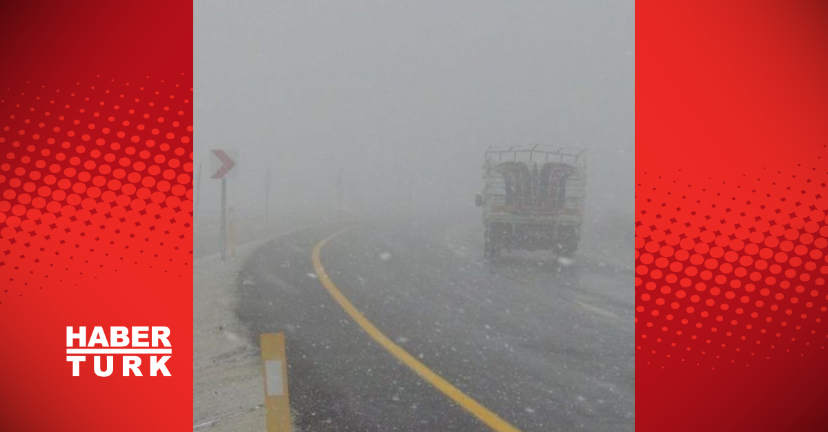 Kars ta etkili olan kar ve sis ulaşımı olumsuz yönde etkiliyor