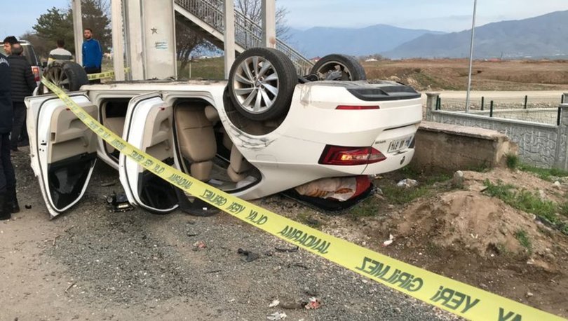 Elazığda trafik kazası 5 yaralı