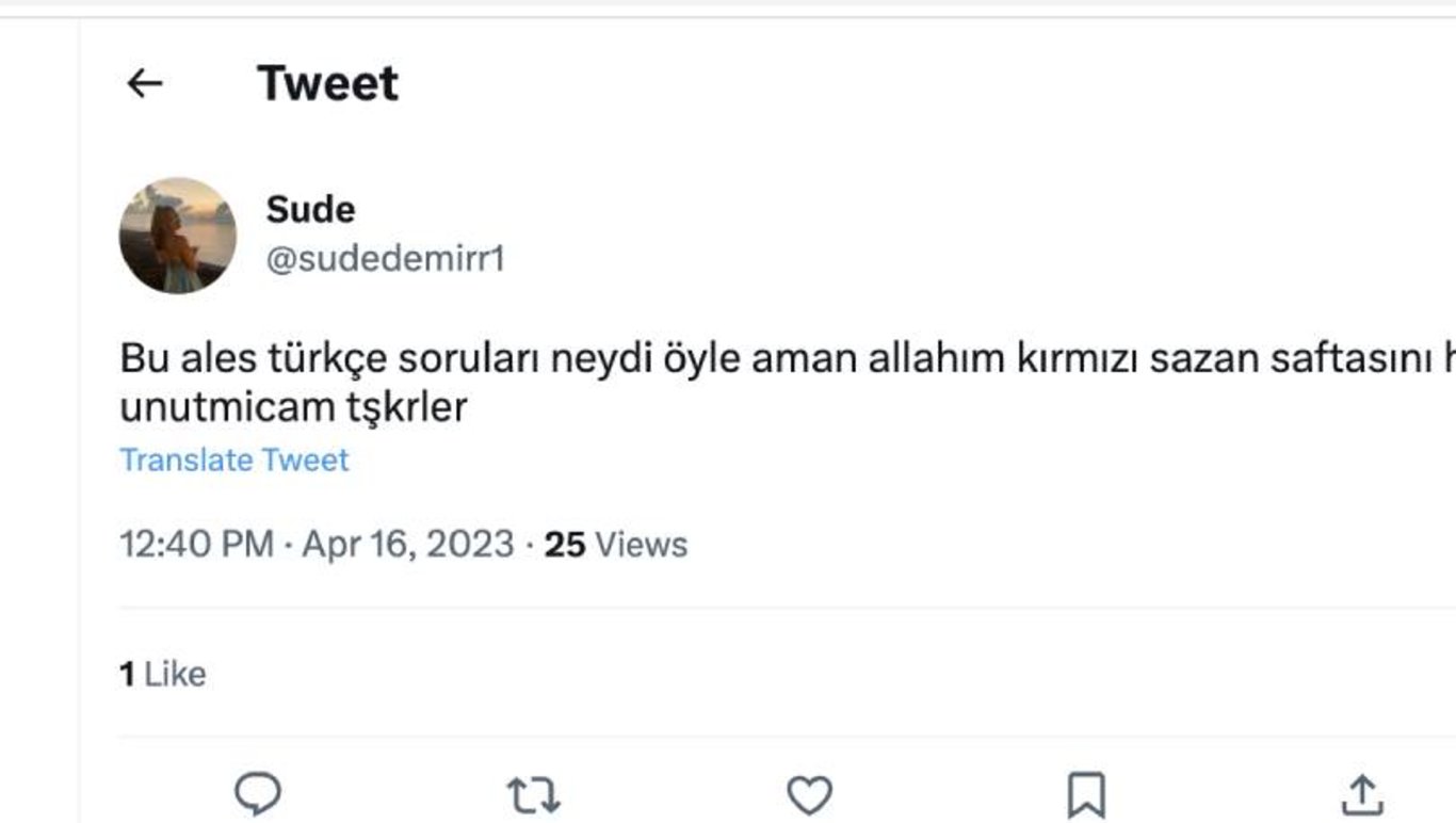 Ales Sorular Nas Ld Zor Muydu Kolay M Yd Adaylar N Twitter Dan