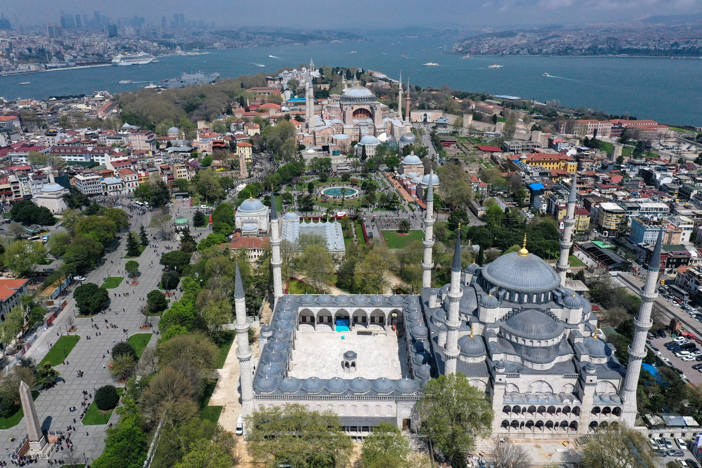 Restorasyonu Tamamlanan Sultanahmet Camii Ramazan Bayram N N Ilk G N