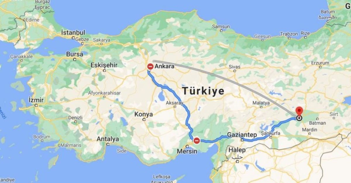 Ankara Diyarbakır Arası Kaç Km Uçakla Otobüsle ve Arabayla Ankara