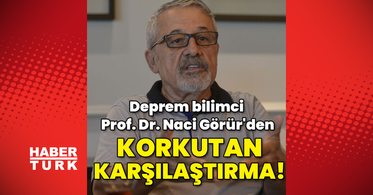 Son Dakika Haberler Prof Dr Naci G R R Den Son Dakika Deprem