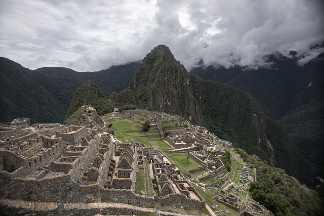 Peru nun antik İnka şehri Machu Picchu