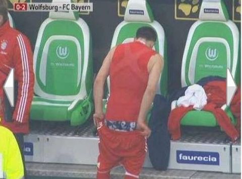 İşte Ribery'nin mor donu!