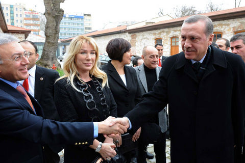 Erdoğan sanatçılarla buluştu