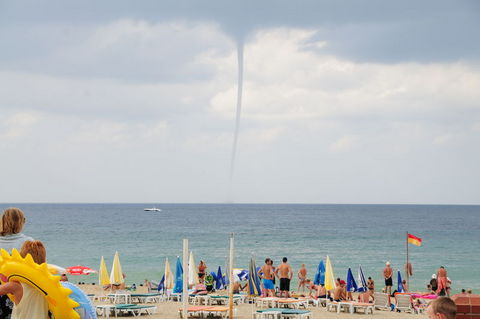 Alanya'da hortum