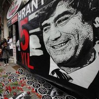 Agos'un önünde sessiz çığlık