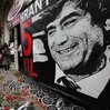Agos'un önünde sessiz çığlık