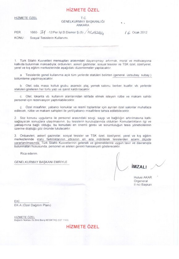 Genelkurmay'dan büyük 'demokratik açılım'