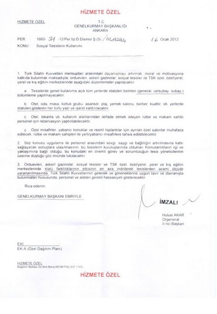 Genelkurmay'dan büyük 'demokratik açılım'