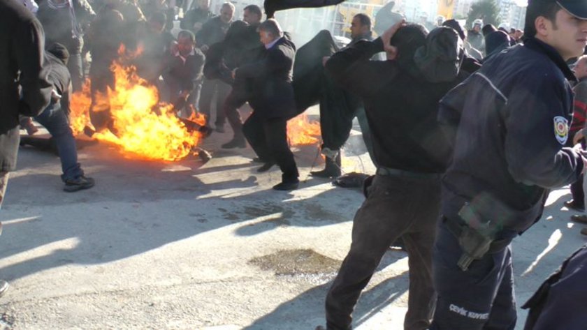 Dehşet saçtı