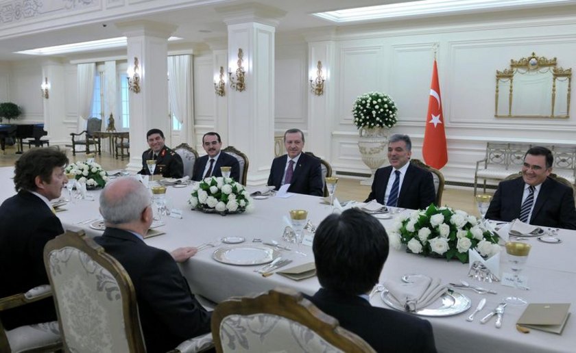 Köşk'te yemekli zirve