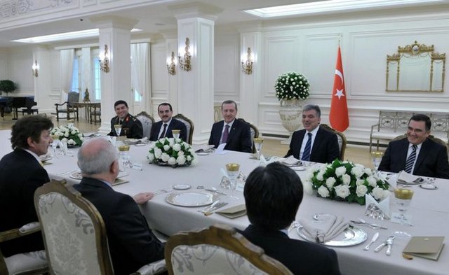 Köşk'te yemekli zirve