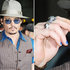 Johnny Depp'in ojeli tırnakları