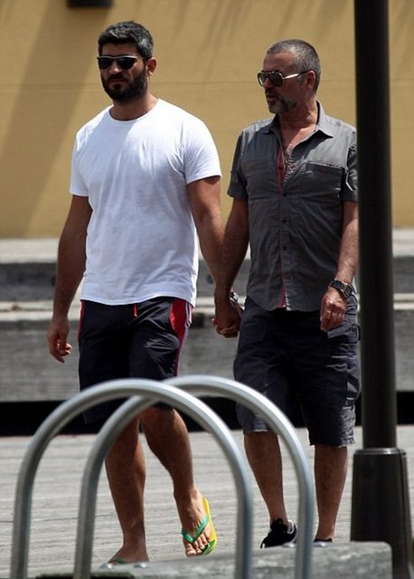 George Michael ve erkek arkadaşı Fadi Fawaz
