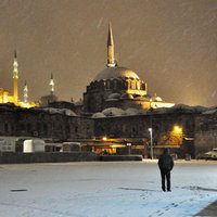 İstanbul'dan kar manzaraları!