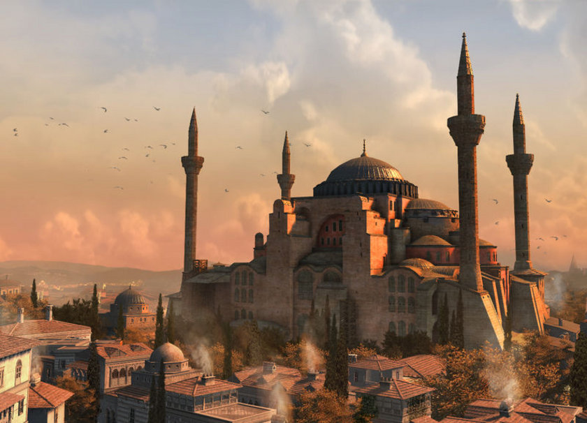 Ayasofya ziyaretçilerin gözdesi