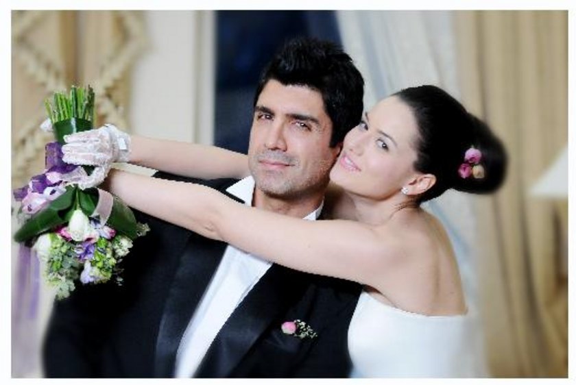 Fahriye Evcen- Özcan Deniz evlendi