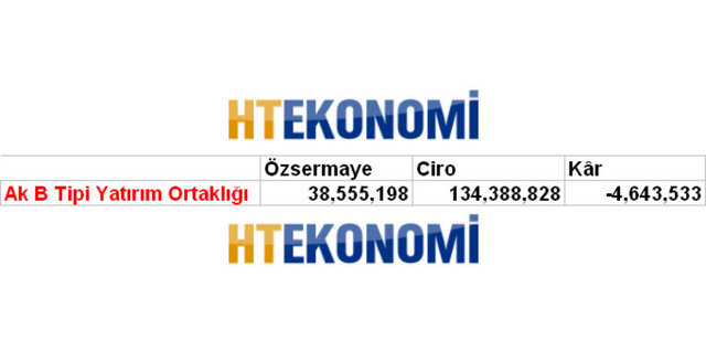 Borsa şirketlerinin 2011 bilançoları!