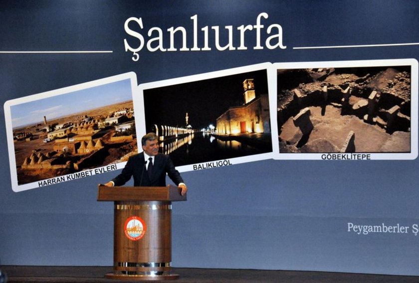 Cumhurbaşkanı Gül Şanlıurfa’da
