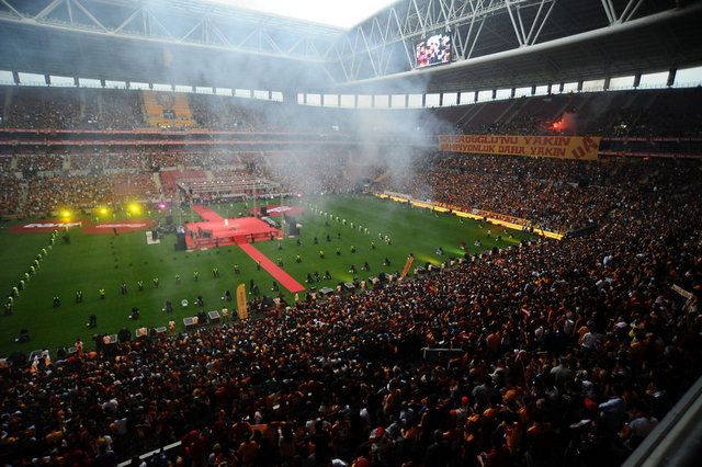 Arena'da büyük coşku!