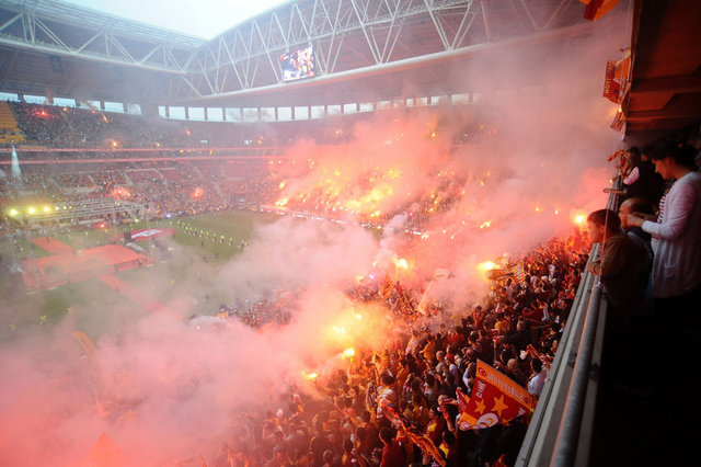 Arena'da büyük coşku!