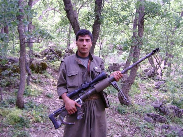 PKK kampından çok özel görüntüler