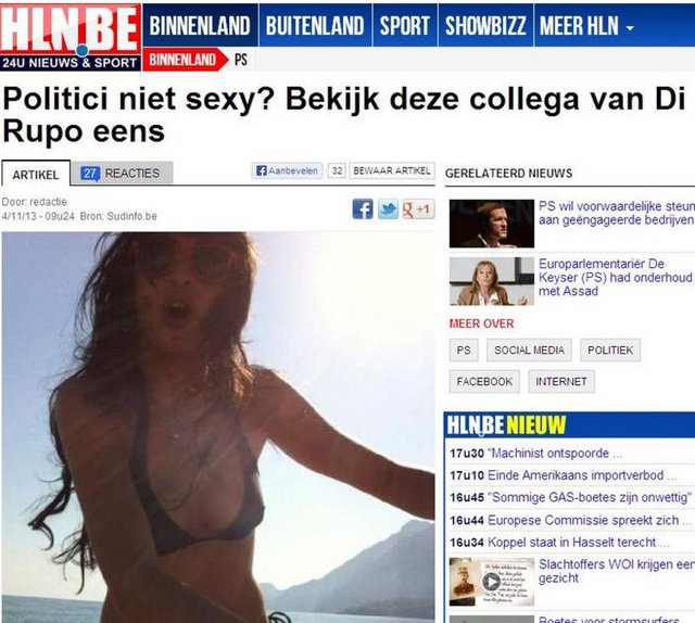 Türk vekilin bikinili pozu olay oldu!
