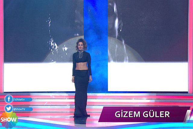 2. Eleme Gecesinde Gizem Güler İkonlardan Rihanna'yı canlandırarark 19 puan aldı.