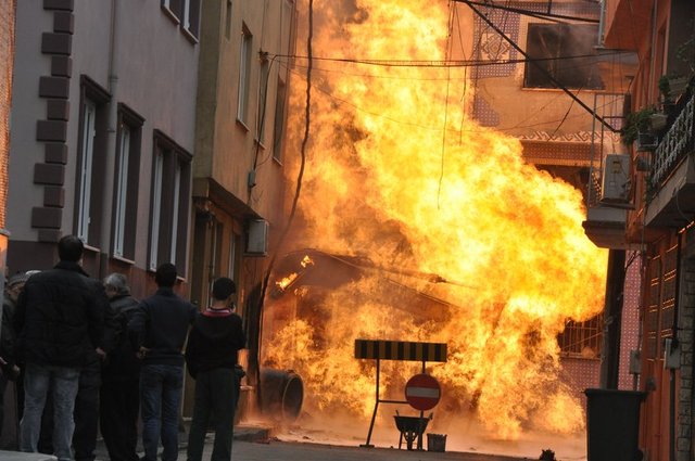 Bursa'da patlama