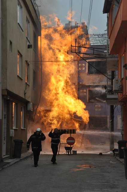 Bursa'da patlama