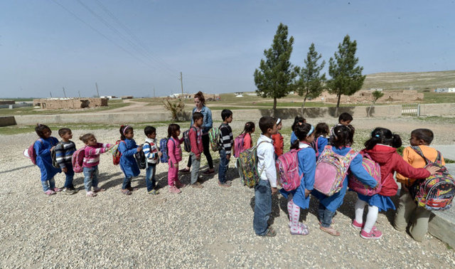 Kobani sınırındaki okulun İstanbullu öğretmeni