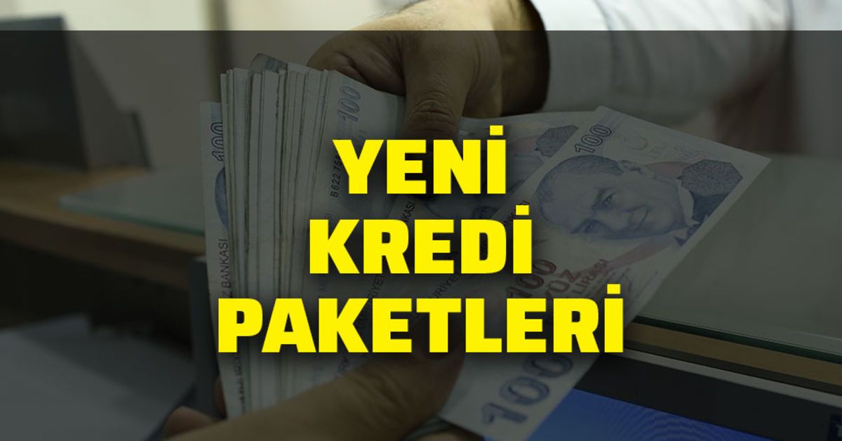 Yeni kredi paketi açıklandı Konut ve taşıt kredisi faiz oranları ne