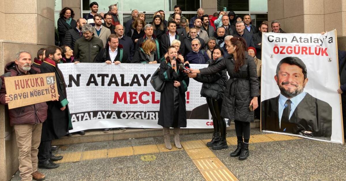 Avukatlar Ndan Adliye N Nde T P Milletvekili Can Atalay A Klamas