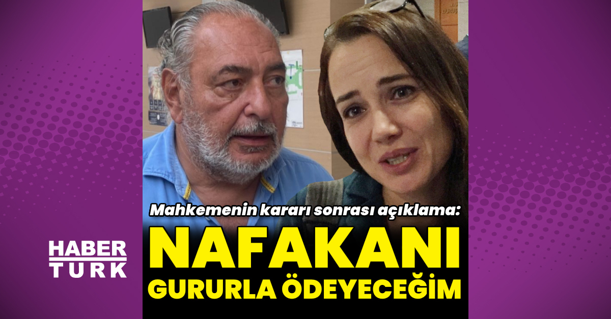 Deniz Uğur dan Reha Muhtar a Nafakanı gururla ödeyeceğim Magazin