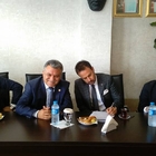 MHP'Lİ ADAY YÜCELEN MERSİN GİAD'I ZİYARET ETTİ