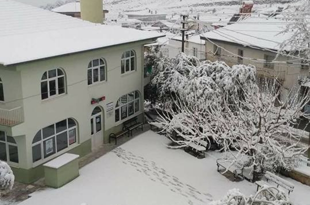 Aydın'da muhteşem kar manzaraları