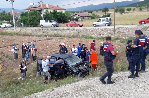 Fethiye Antalya Karayolunda zincirleme trafik kazası 9 yaralı