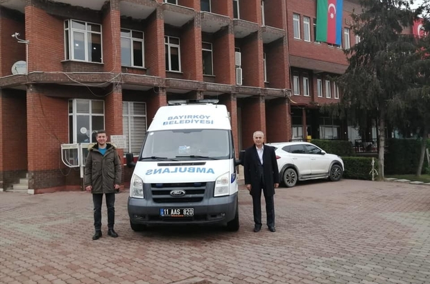 Sa L K Bakanl Ndan Hasta Nakil Ambulans Bay Rk Y Belediye Ba Kan