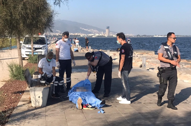 İzmir de denizde erkek cesedi bulundu İzmir Haberleri