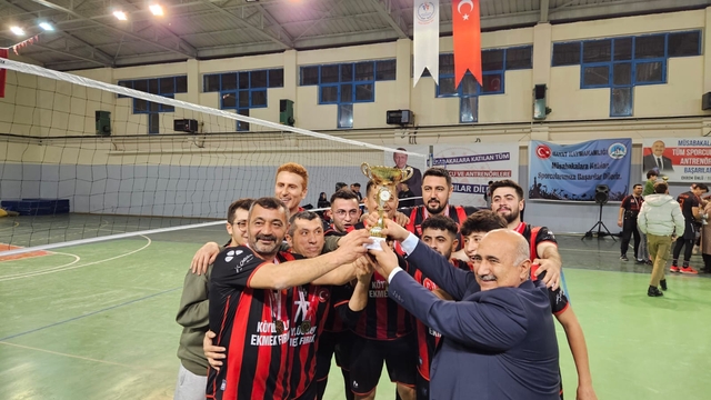 Bayat taki voleybol turnuvası tamamlandı Çorum Haberleri