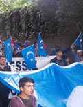 Çin'e İstanbul'da protesto