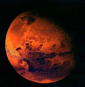 Mars'ta ilkel yaşam