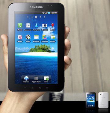 Samsung'un tableti Galaxy Tab geliyor